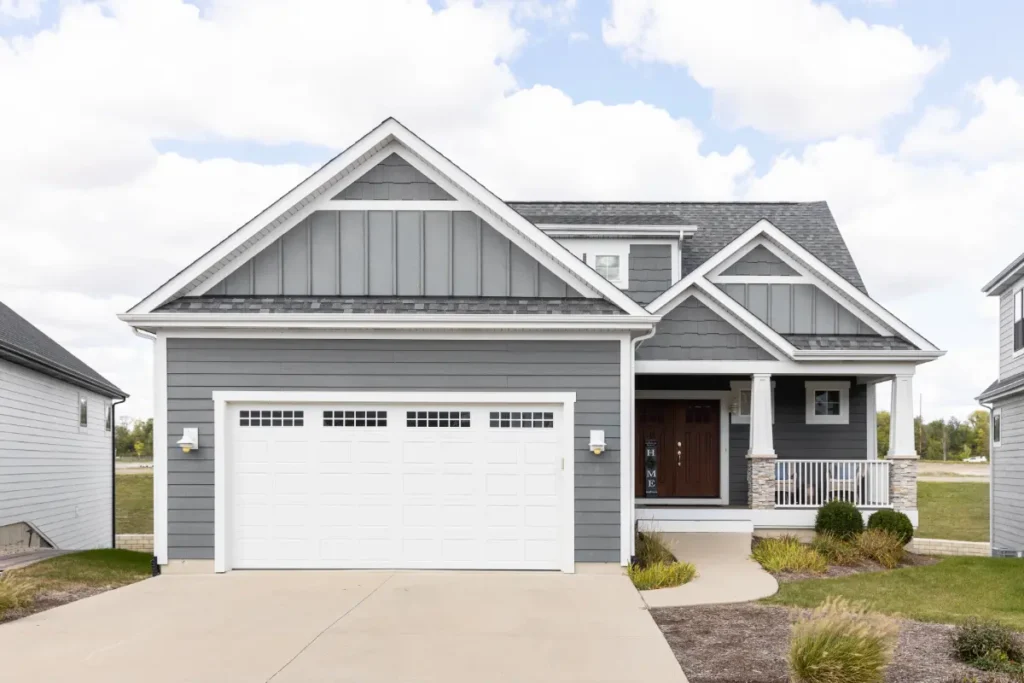 Vertical siding installation
